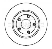 BORG & BECK Тормозной диск BBD4229